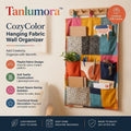 Tanlumora™ CozyColor Hanging Fabric Wall Organizer